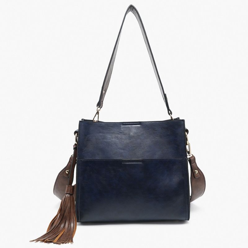 Lyla Bucket Bag Navy